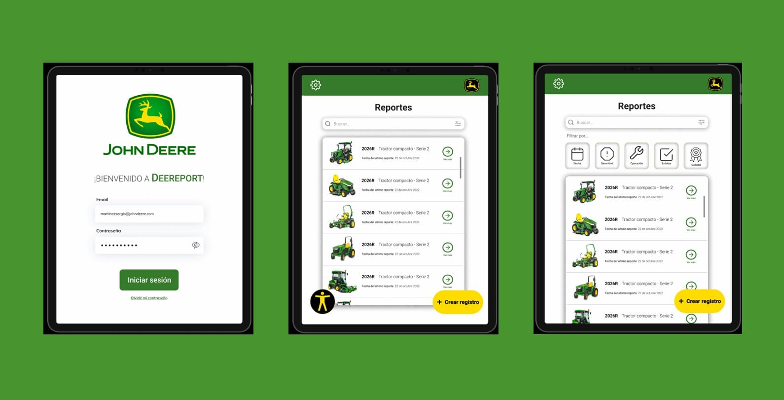 MecaniCoding - John Deere Hackathon project images