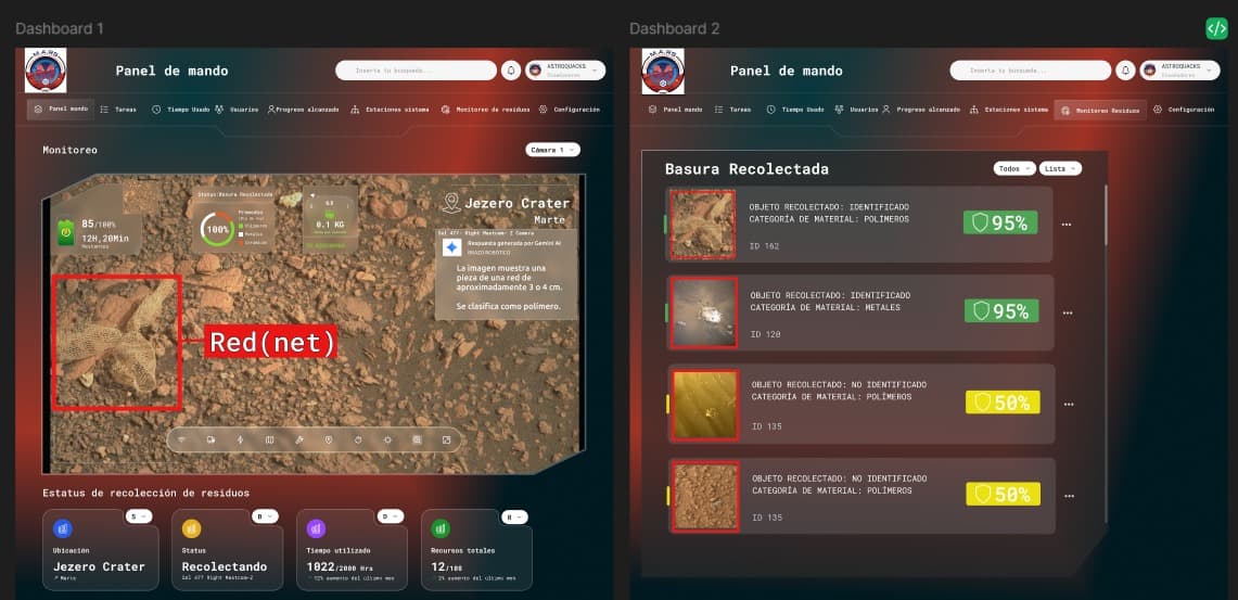 SpaceTrash - Mars Hackathon project images - Image 2